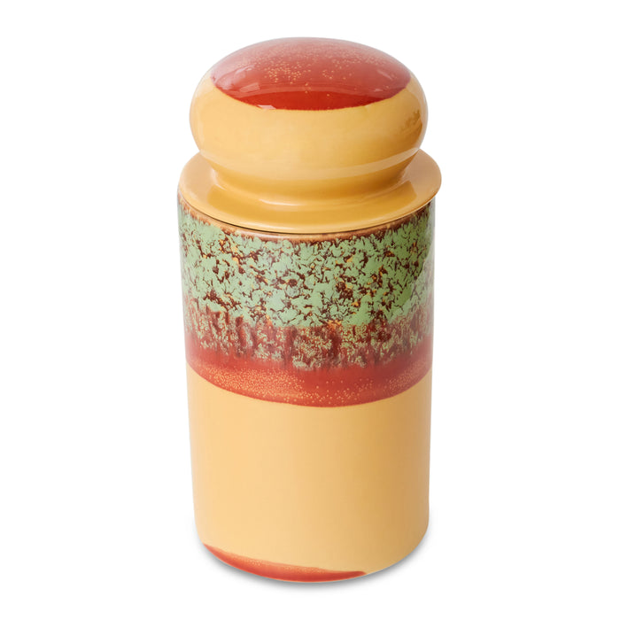 HKliving 70's Ceramics Voorraadpot - Cove