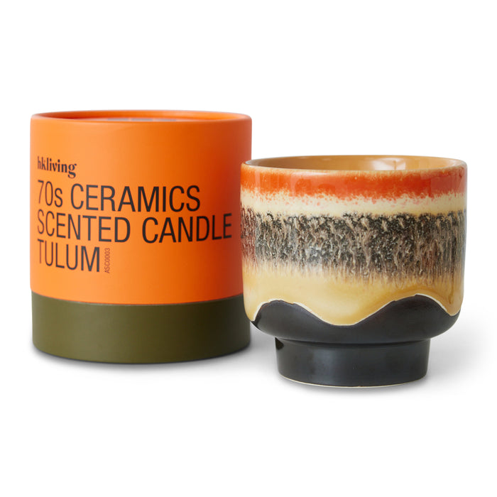 HKliving 70's Ceramics Geurkaars - Tulum