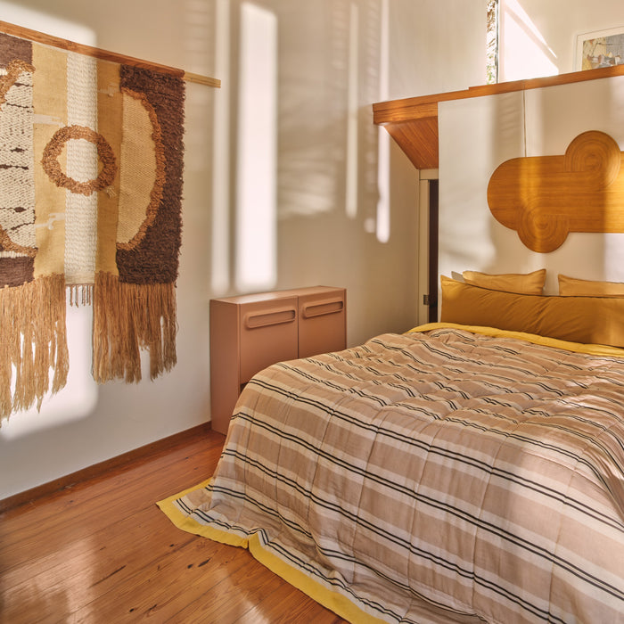 HKliving Wandkleed - Beach Shack