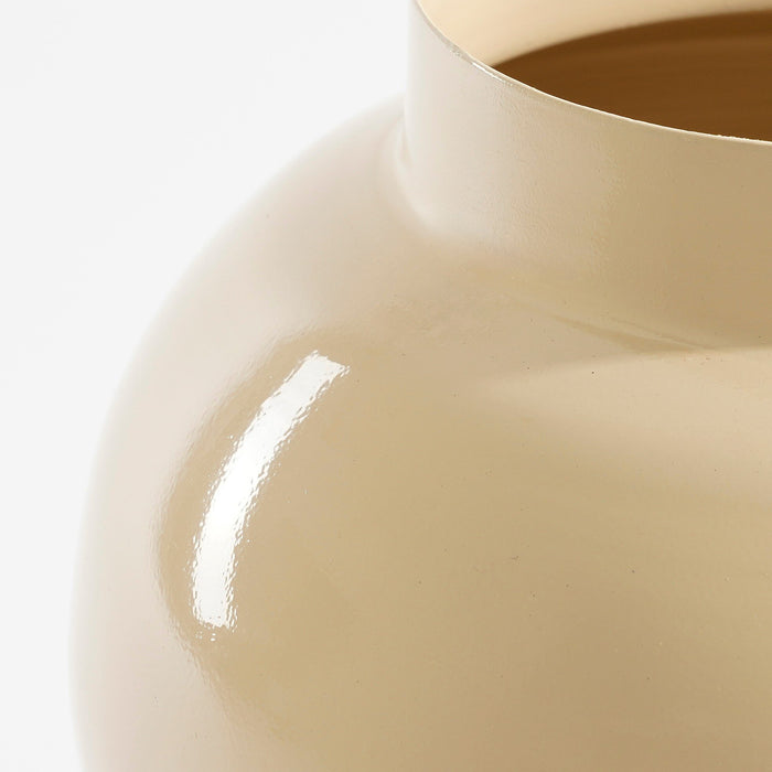 Mica Decorations Boyd Vaas - H37 x Ø26 cm - Beige