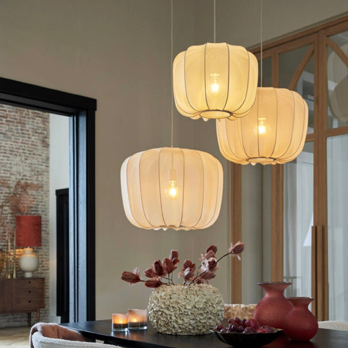 Light & Living Plumeria Hanglamp - S - H 37.5 x Ø 50 cm - Zand