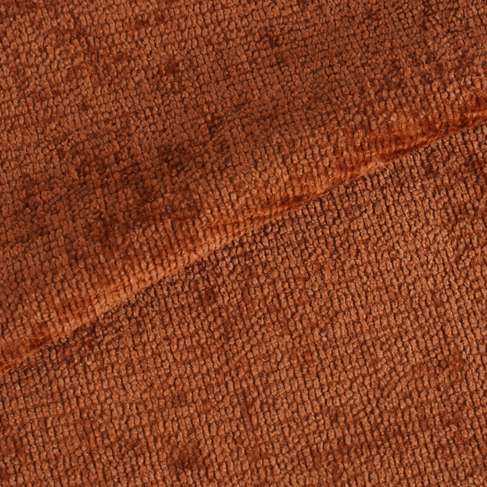 by fonQ basic Sweep Eetkamerstoel Chenille - Set van 4 - Terra