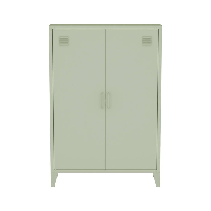 sweeek - Industriële metalen kast 2 deuren