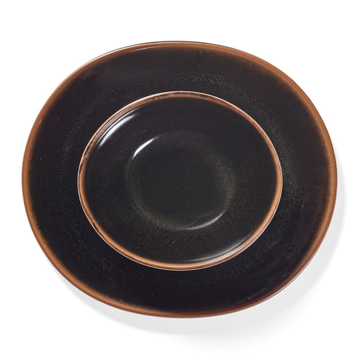 SERAX - Uncharted - Out of Lines Kom - 2 st. - Zwart