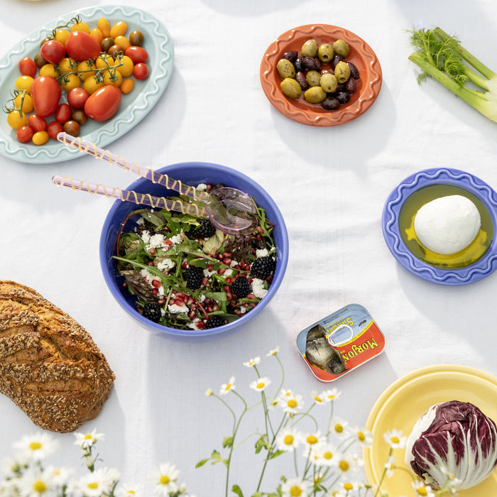 &k amsterdam Sling Saladebestek - Roze