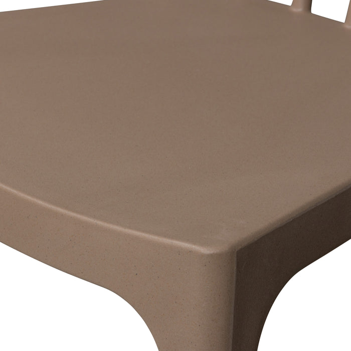 Woood Bliss Spijlenstoel - Coffee Melange