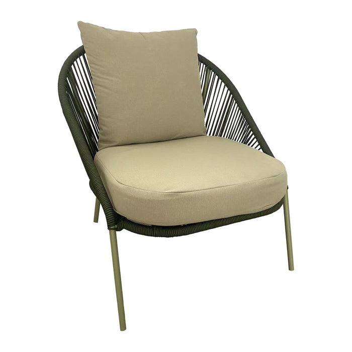 SenS-Line Ibiza Loungestoel - Groen