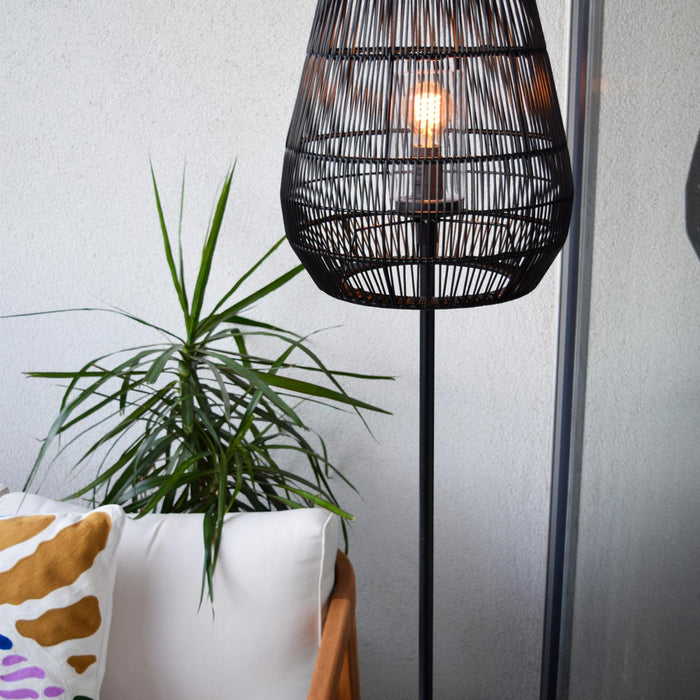 Lucide NERIDA Vloerlamp - Zwart