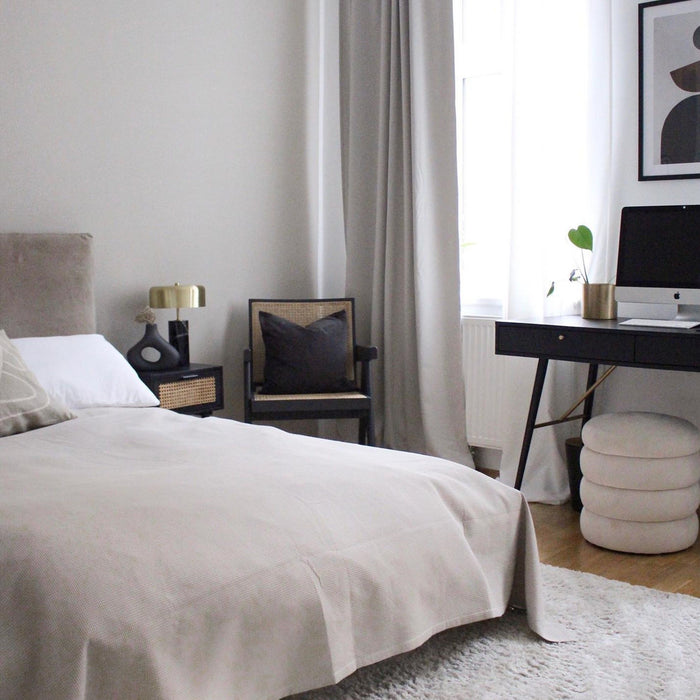 Lucide MIRASOL Tafellamp - Zwart