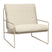 Ferm Living Desert Lounger -  Pure Bouclé - Cashmere / Off-White