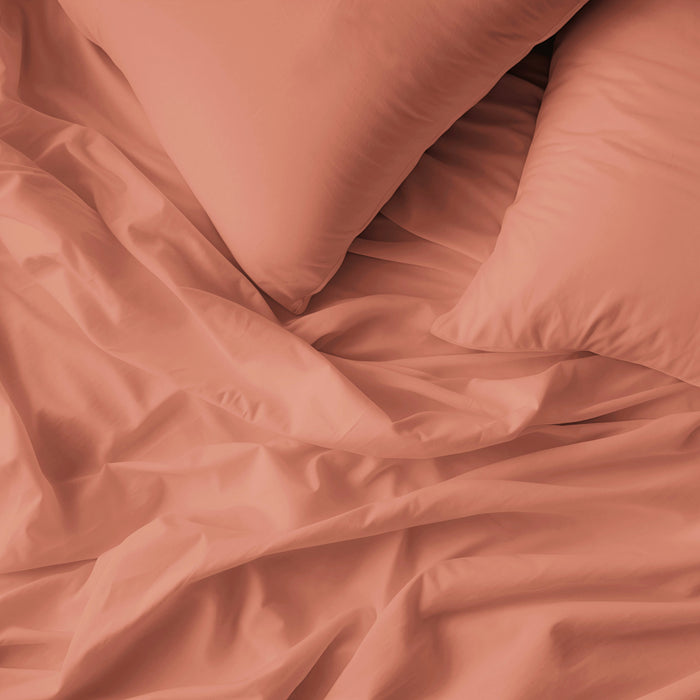 by fonQ Fresh Dekbedovertrek 140 x 200/220 cm - Dusty Pink