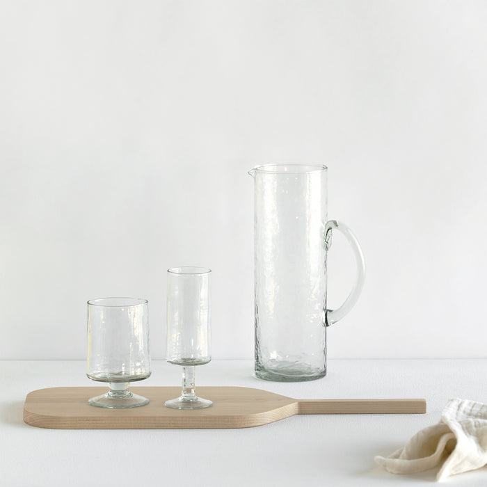 Urban Nature Culture Hammered Jug Kan - Transparant