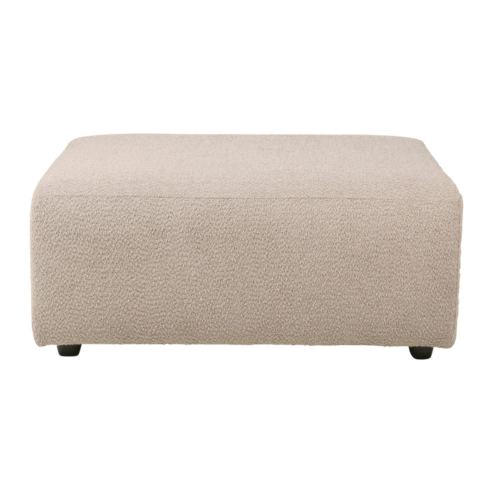 HKliving Jax Bank Element - Hocker - Bouclé - Taupe