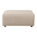 HKliving Jax Bank Element - Hocker - Bouclé - Taupe