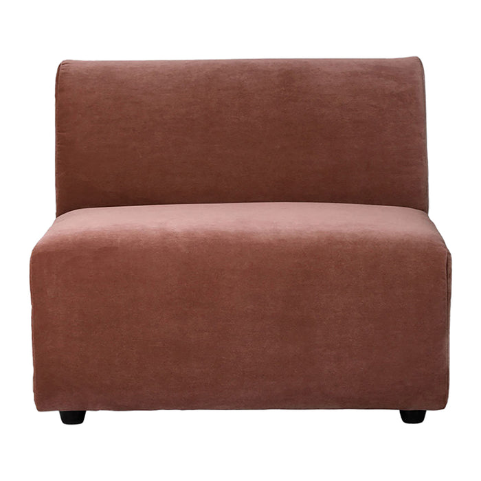 HKliving Jax Bank Element - Middenstuk - Royal Velvet - Magnolia