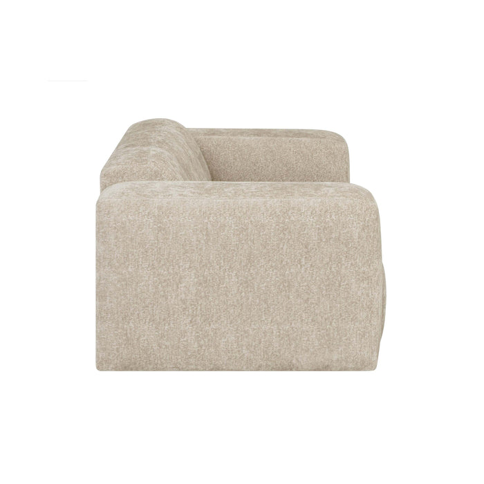 by fonQ Plume 2-zitsbank - Chenille - Beige