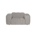 by fonQ Plume Fauteuil - Chenille - Grijs