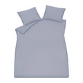 Vandyck Washed Cotton Dekbedovertrek 140x200/220 cm - Lavender Blue
