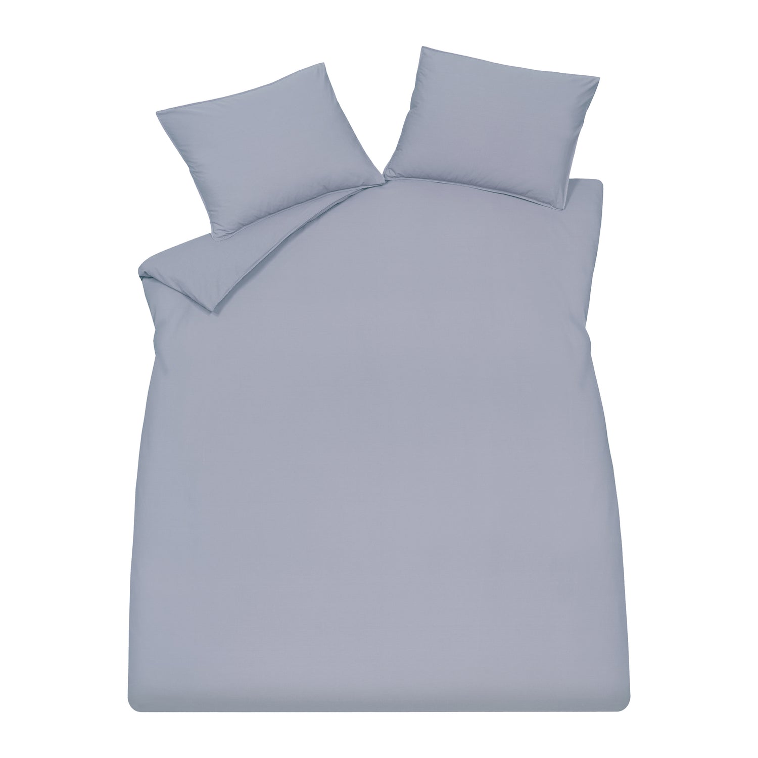 Vandyck Washed Cotton Dekbedovertrek 140x200/220 cm - Lavender Blue