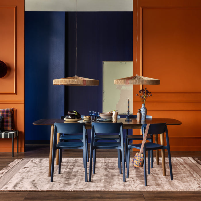 by fonQ Evolve Eettafel Uitschuifbaar - 180/220 x 90 cm - Walnoot