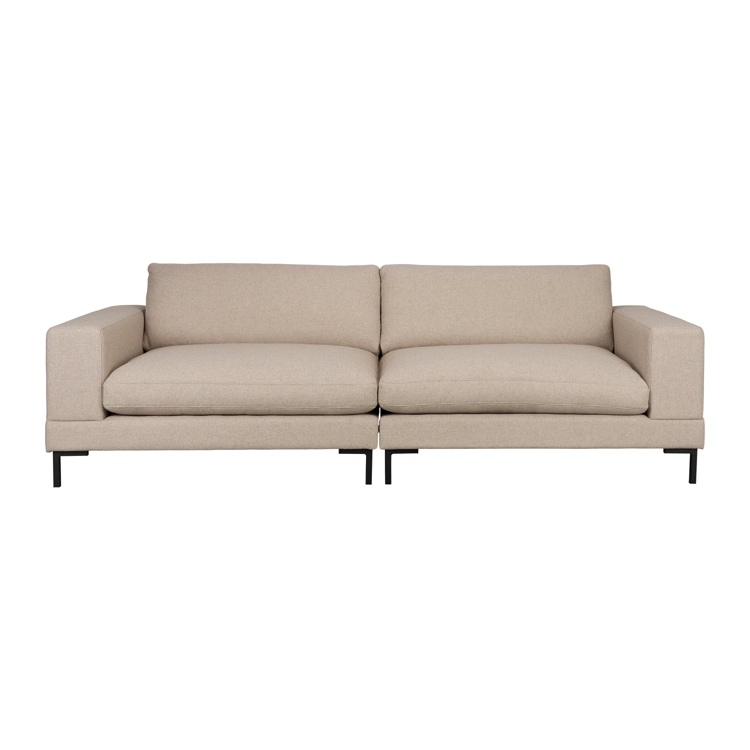 Zuiver x fonQ Wester 3-zitsbank - Cappuccino