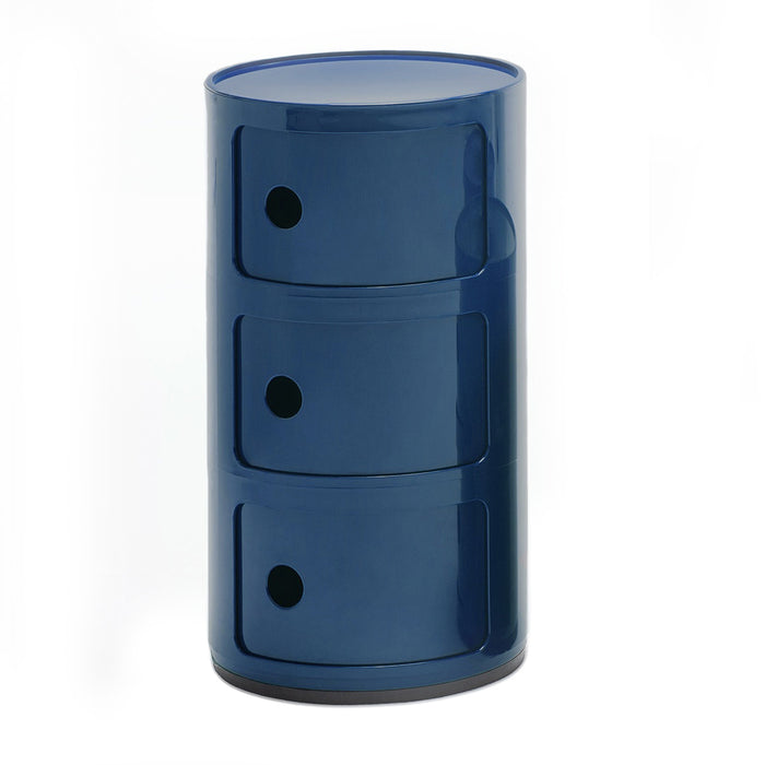 Kartell Componibili Kast - 3 Modules - Blauw