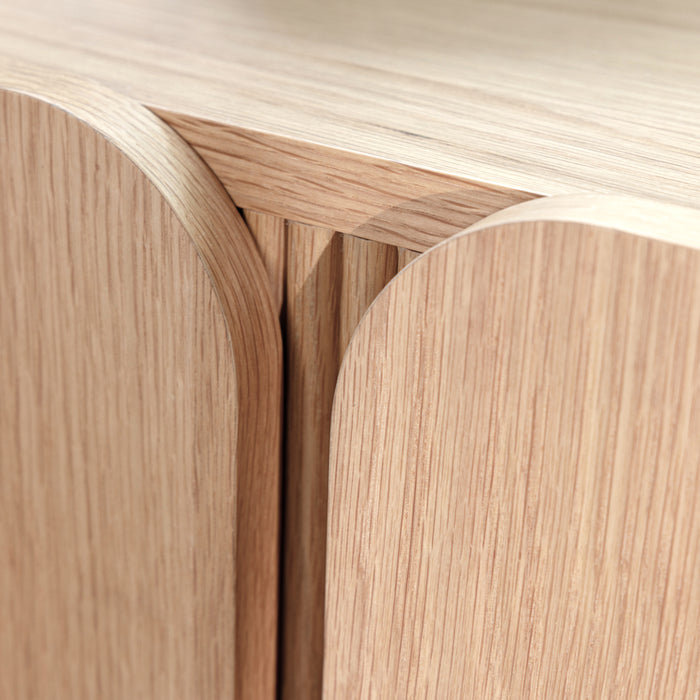 by fonQ Ole Dressoir 4-deurs - Licht Eiken