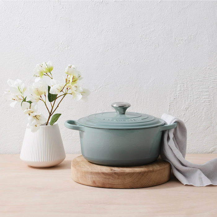 Le Creuset Signature Braadpan Ø 24 cm - Sea Salt