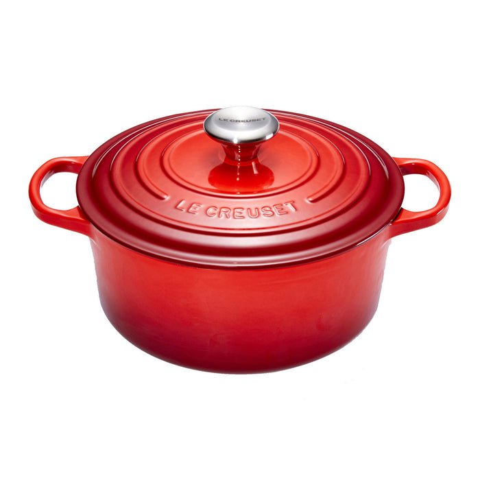 Le Creuset Signature Braadpan Ø 24 cm - Kersenrood