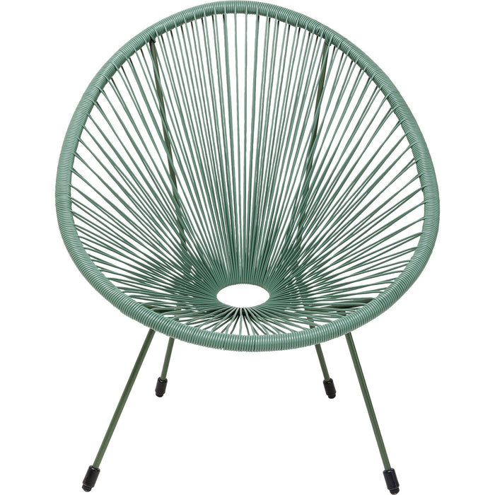 Kare Design Acapulco Mono Tuinfauteuil - groen