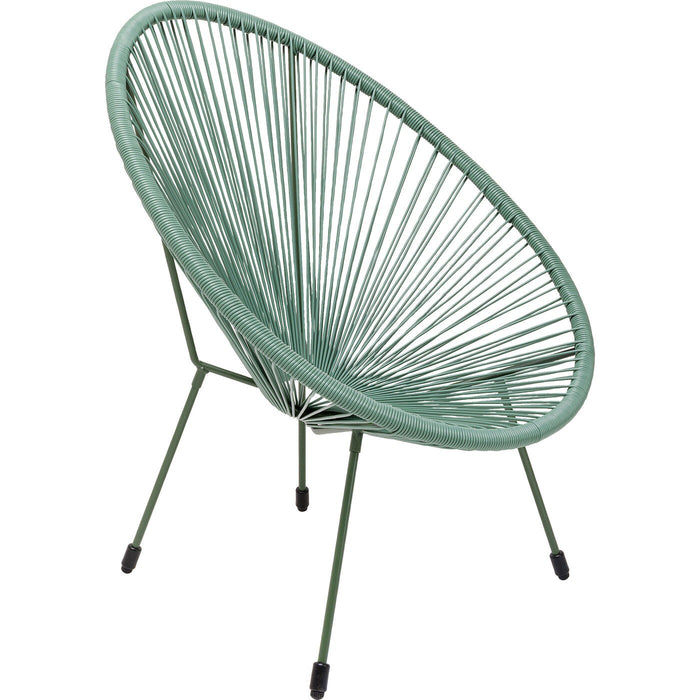Kare Design Acapulco Mono Tuinfauteuil - groen