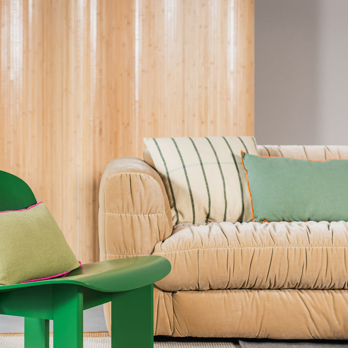 by fonQ Linen Line Sierkussen 50 x 50 cm - Beige