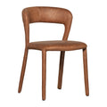 WOOOD Noble Eetkamerstoel - Cognac