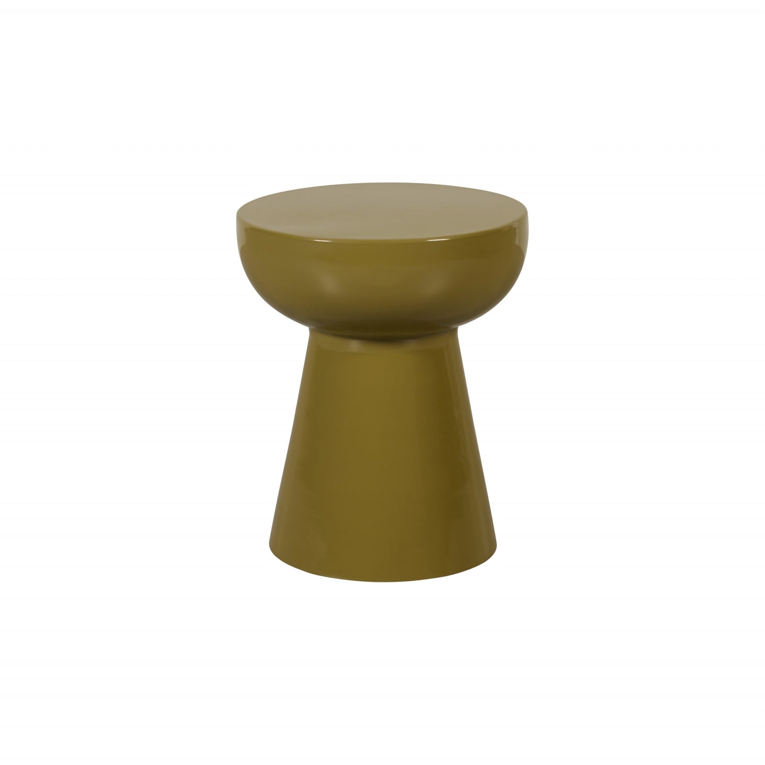 Bijzettafel Jagel - Groen - Metaal - 35x41x35cm (BxHxD)