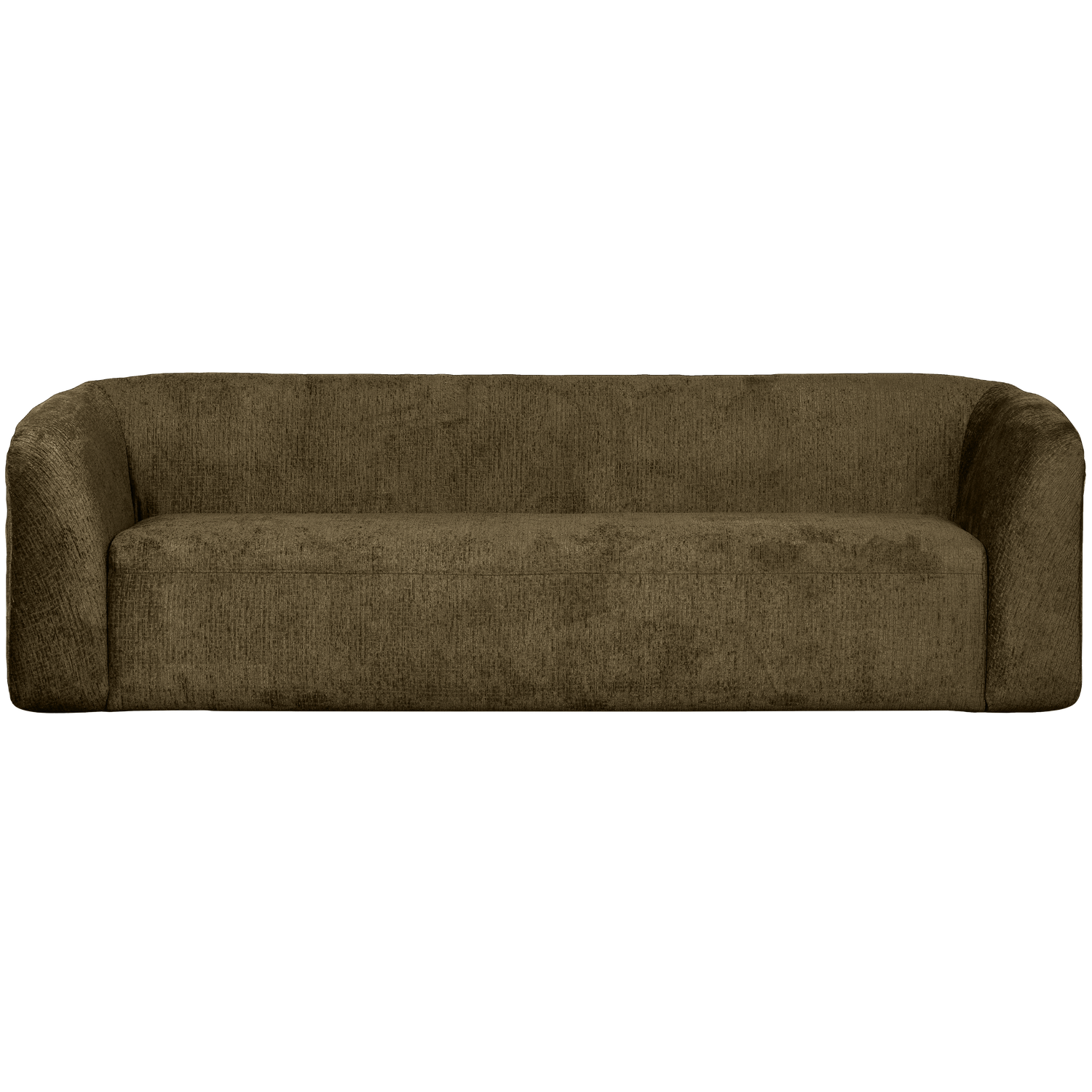 WOOOD Sloping 3-Zits Bank - Velvet - Bonsai