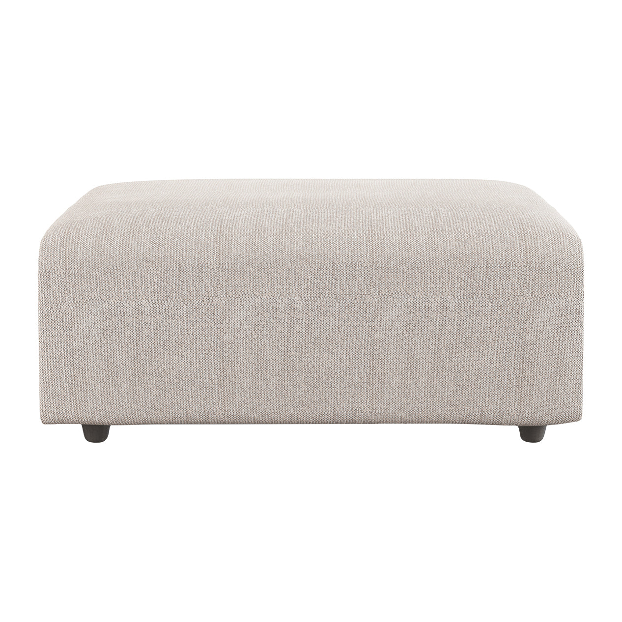HKliving Jax Bank Element - Hocker - Geweven Stof - Naturel Melange