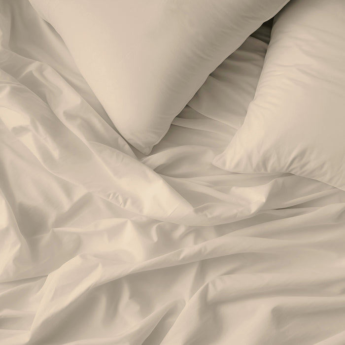 by fonQ Fresh Dekbedovertrek 140 x 200/220 cm - Dusty Sand