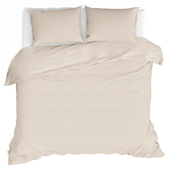 by fonQ Fresh Dekbedovertrek 240 x 200/220 cm - Dusty Sand