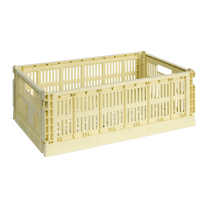 HAY Colour Krat L - Rechthoekig - Lichtgeel