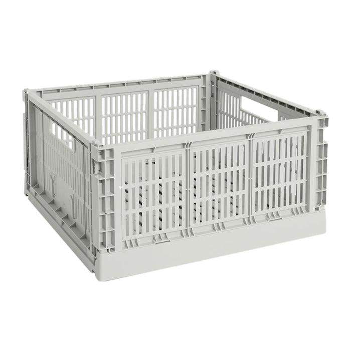 HAY Colour Krat L - Vierkant - Grijs