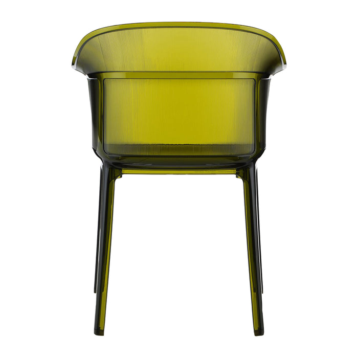 Kartell Papyrus Eetkamerstoel - Olive Green