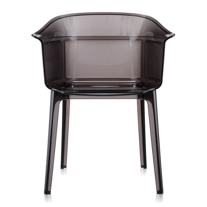 Kartell Papyrus Eetkamerstoel - Smoke Brown