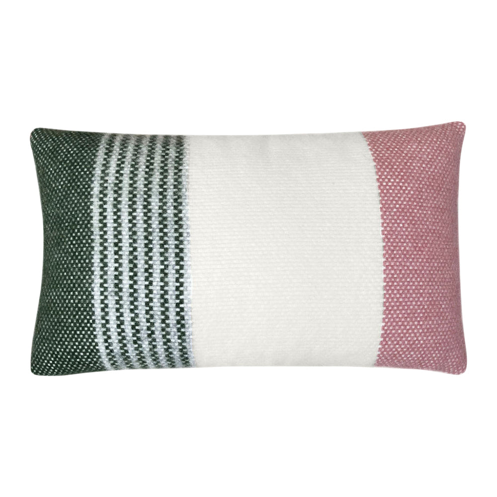 Malagoon Festivity Wool Sierkussen 60 x 35 cm - Dawn Pink