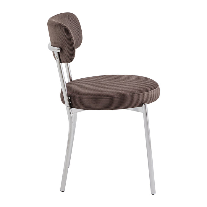 by fonQ Bent Eetkamerstoel - Lichtbruin