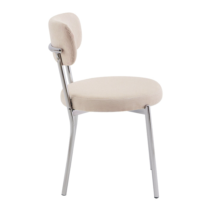 by fonQ Bent Eetkamerstoel - Beige