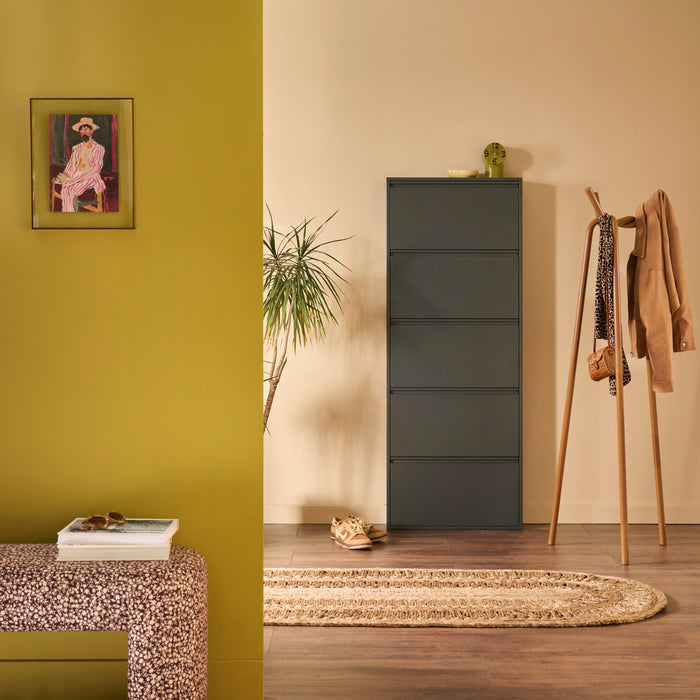 HAY Knit Staande Kapstok 3 Haken - Toffee