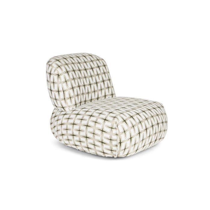 Bold Monkey Ritz Fauteuil Beige Groen