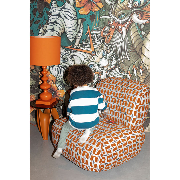 Bold Monkey Ritz Fauteuil Oranje