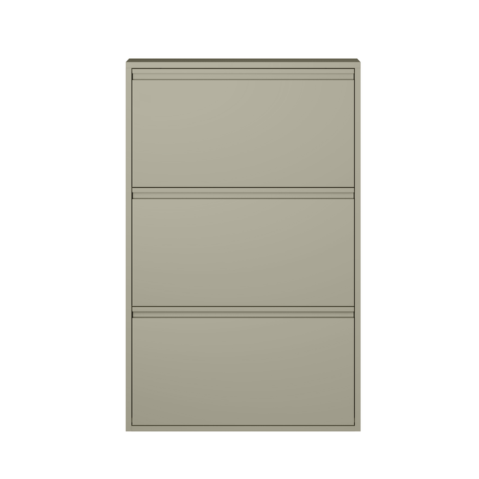 by fonQ Klip Schoenenkast - 3 Vakken - Taupe