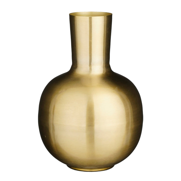 Mica Decorations Dara Vaas - H42 x Ø28 cm - Metaal - Goud